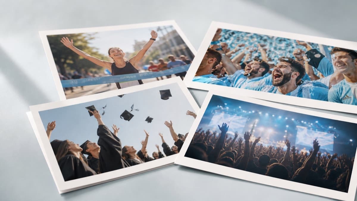 Fotografias impressas de eventos prontas para envio ao cliente